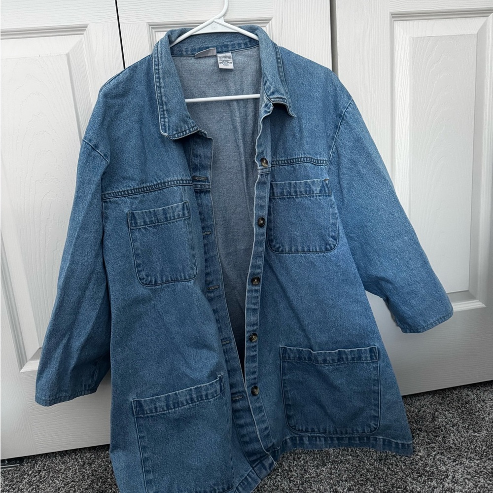 Cabin Creek Blue Denim Jacket with Pockets